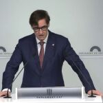 Salvador Illa: "Transparencia contra la corrupción, que se llegue hasta el final"
