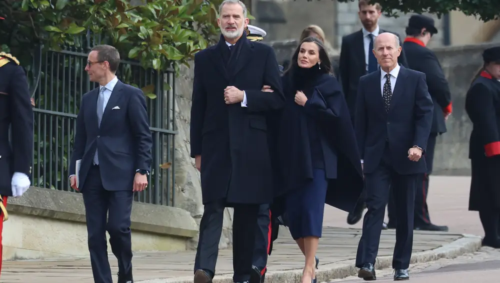 Funeral por Constantino de Grecia en Londres