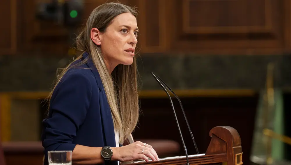Miriam Nogueras en el Congreso de los Diputados. David Jar