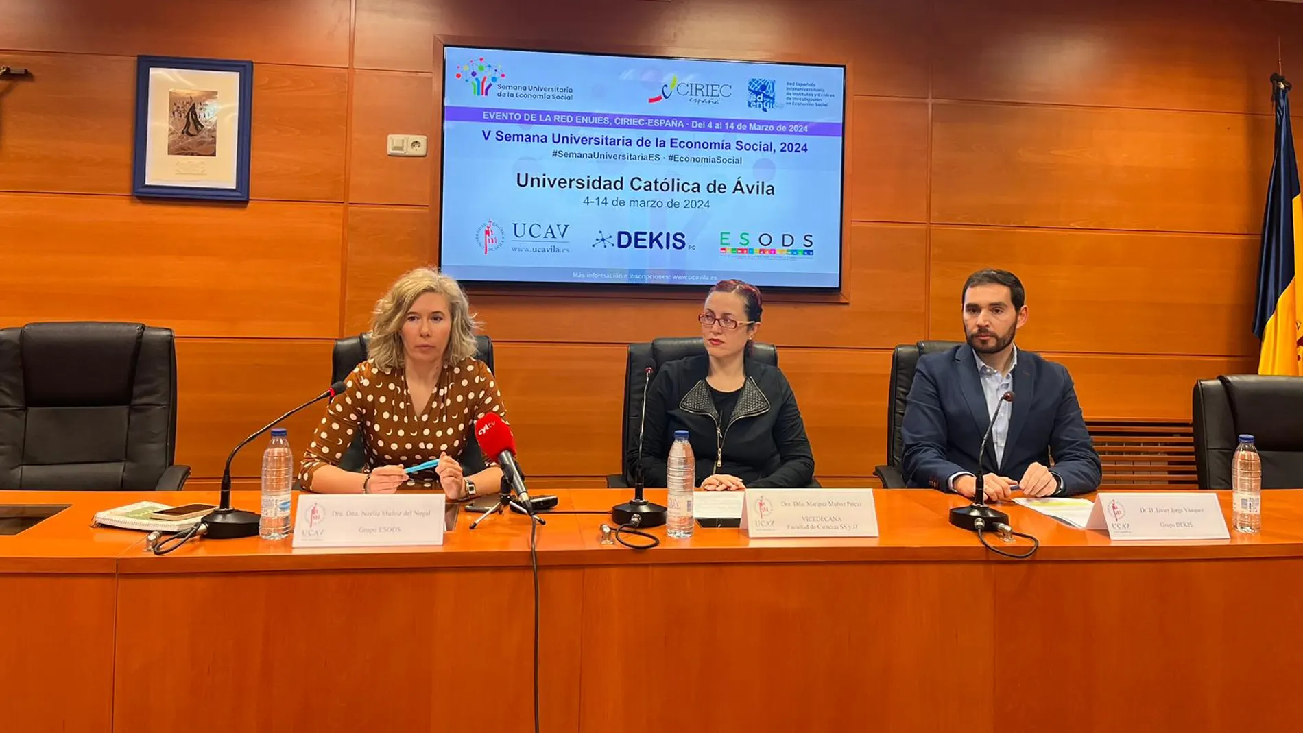 Presentación de la V Semana de la Economía Social UCAV