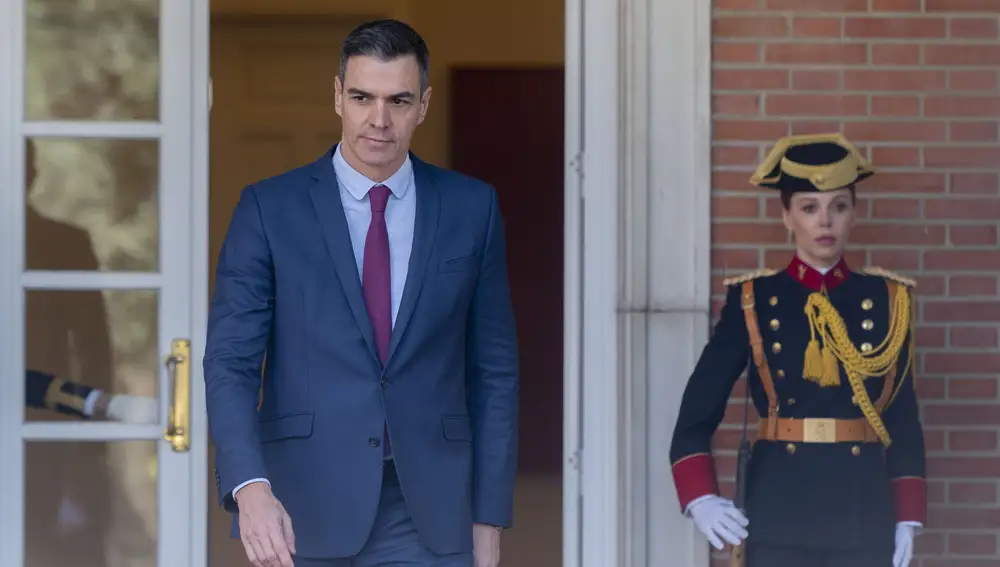 El presidente del Gobierno, Pedro Sánchez