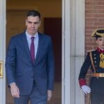 El presidente del Gobierno, Pedro Sánchez