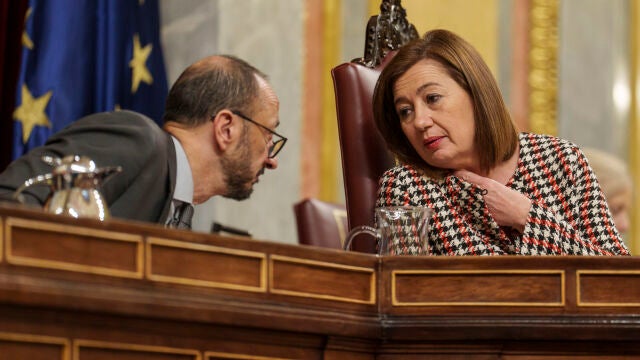 Francina Armengol en el Congreso de los Diputados. David Jar 