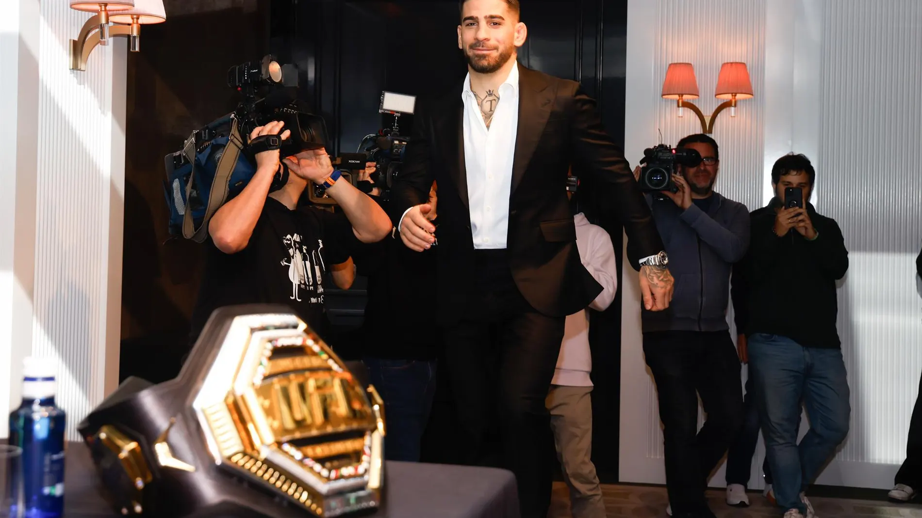 Ilia Topuria, campeón del mundo de UFC