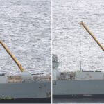 El Diamond recarga misiles en Gibraltar