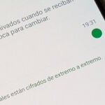Qué es el 'punto verde' de WhatsApp y cómo funciona.