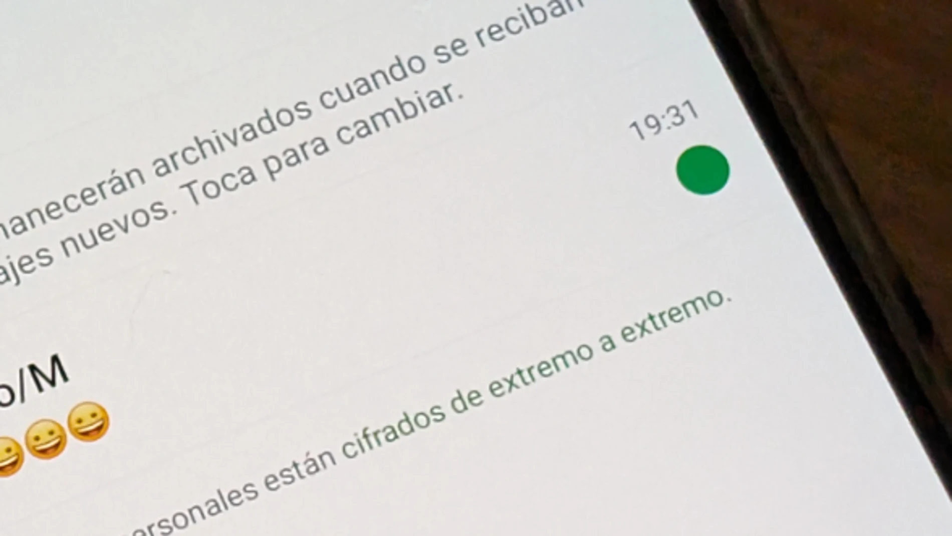 Qué es el 'punto verde' de WhatsApp y cómo funciona.