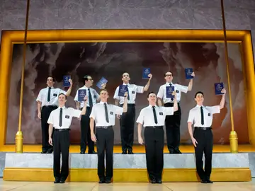 "The book of mormon" estará en el Teatro Calderón, Madrid, hasta el 2 de junio "The book of mormon" estará en el Teatro Calderón, Madrid, hasta el 2 de junio