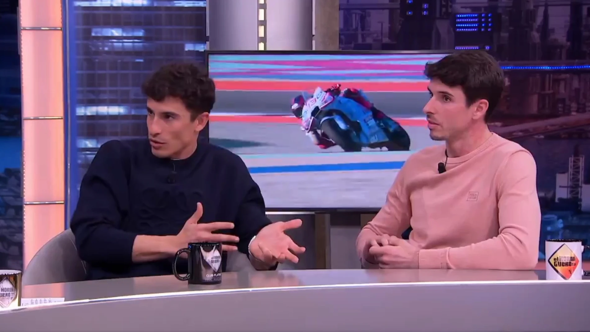 Marc y Álex Márquez hablan de su rivalidad en 'El Hormiguero': "Es un poco cabroncete y un coñazo"