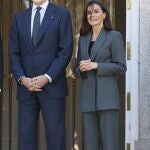 Los Reyes ofrecen un almuerzo en honor del Presidente de Paraguay, Santiago Peña Palacios y la Primera Dama, Leticia Ocampos