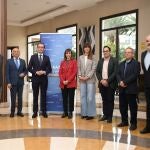 Foto de familia de los participantes en el Foro inmobiliario de La Razón