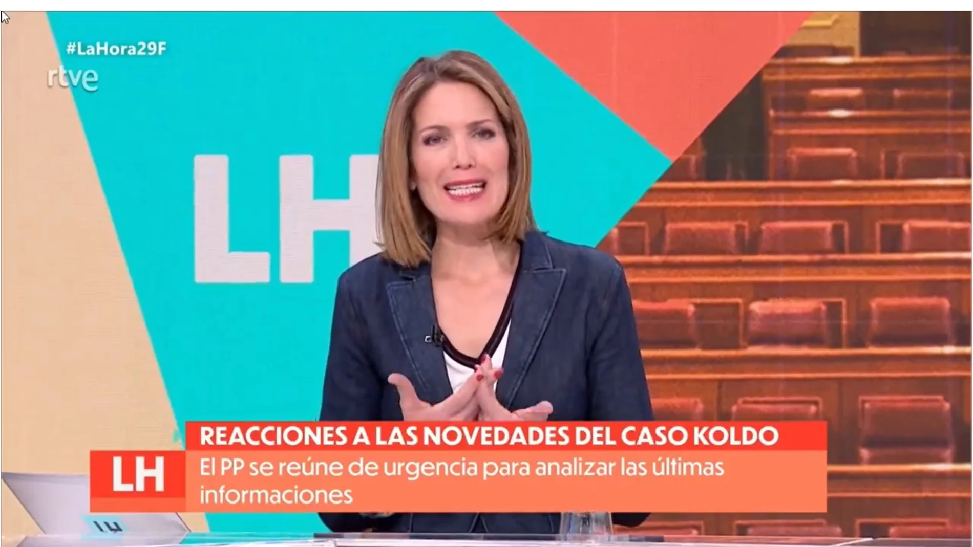 La presentadora Intxaurrondo (TVE) sale en defensa del Gobierno de Sánchez