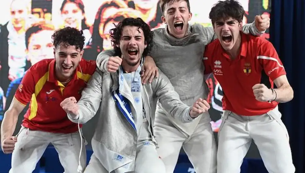 Selección española sable masculino