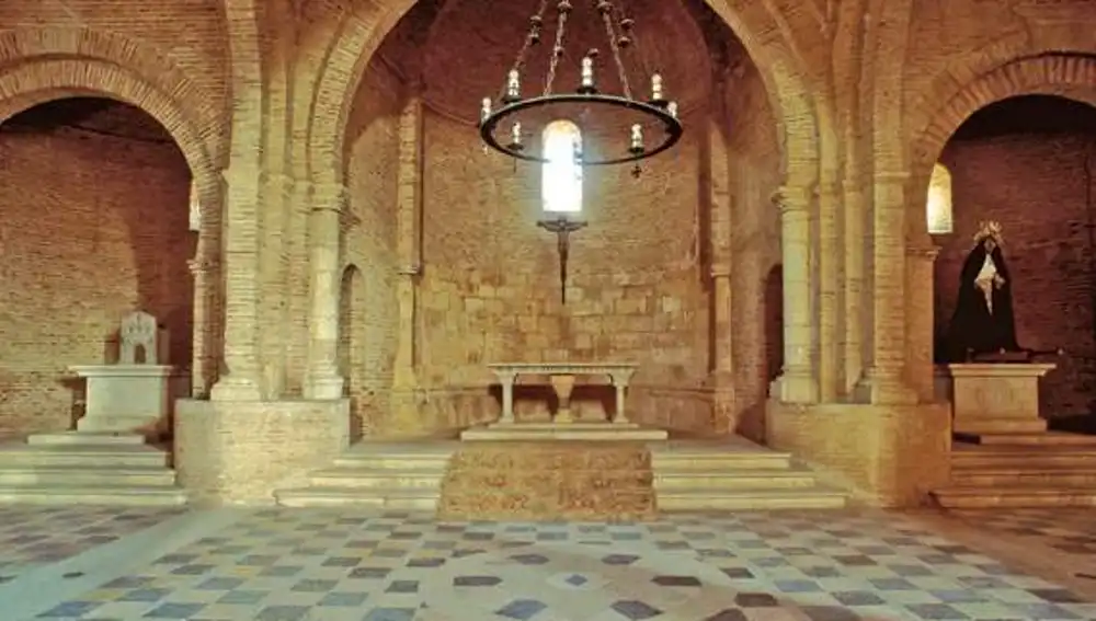 Interior de la iglesia