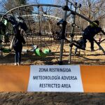 El Retiro y otros ocho parques de Madrid, cerrados este sábado por fuertes rachas de viento