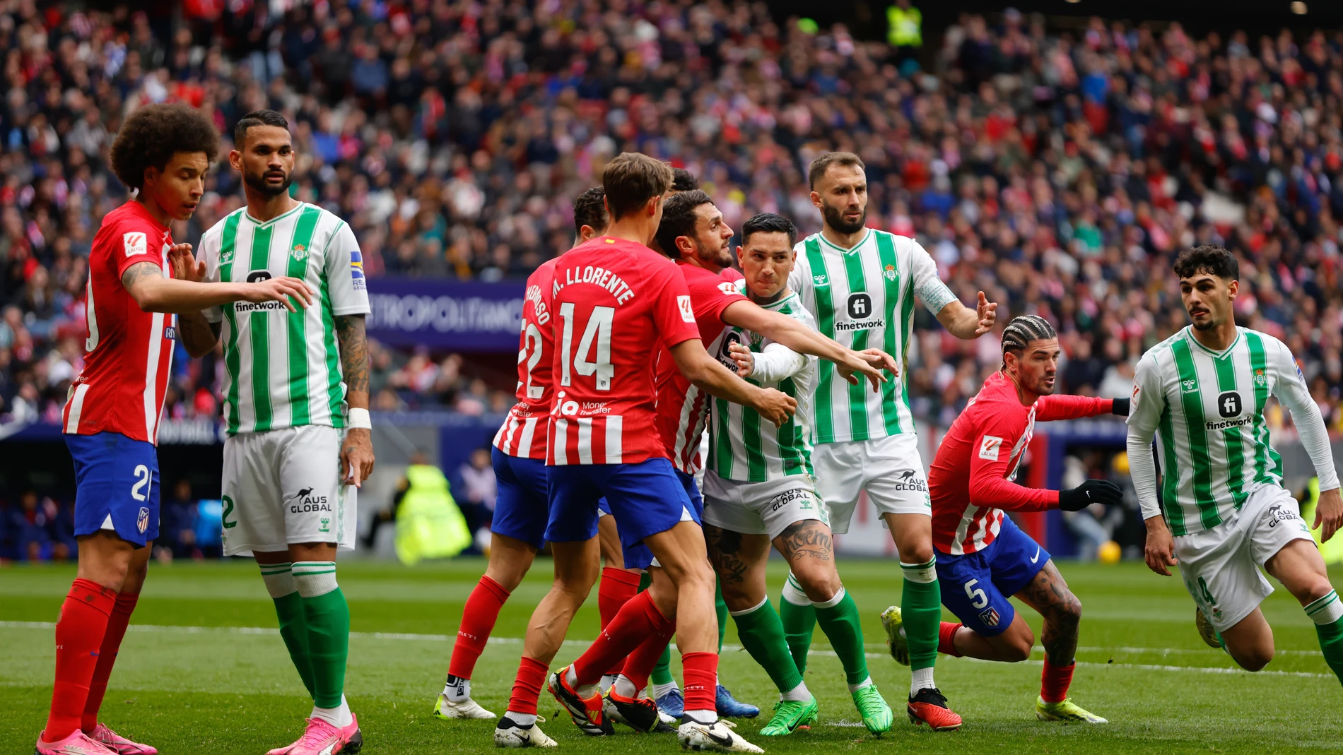 Atlético de Madrid- Betis @Gonzalo Pérez Mata