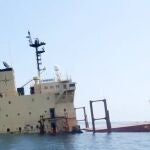 O.Próximo.- Los hutíes avisan que proseguirán sus ataques contra los barcos británicos tras el hundimiento del 'Rubymar'