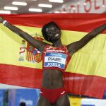 Fátima Diame, bronce en la longitud del Mundial de Glasgow