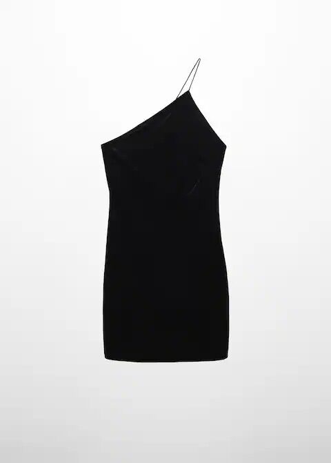 Mini vestido en negro.