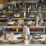 Un comedor escolar en Sevilla