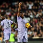 El polémico gesto de Vinicius