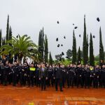 El consejero de la Presidencia, Antonio Sanz, en la clausura de la 51 promoción del curso de ingreso en los cuerpos de la Policía Local