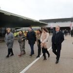 El presidente Fernández Mañueco visita las obras de remodelación y modernización de la estación de autobuses de Palencia junto a la consejera de Movilidad y Transformación Digital María González Corral; la presidenta de la Diputación de Palencia, Ángeles Armisén; la alcaldesa de la ciudad, Miriam Andrés; y el delegado de la Junta, José Antonio Rubio, entre otros