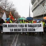 Agricultores de municipios sevillanos se manifiestan en la capital hispalense