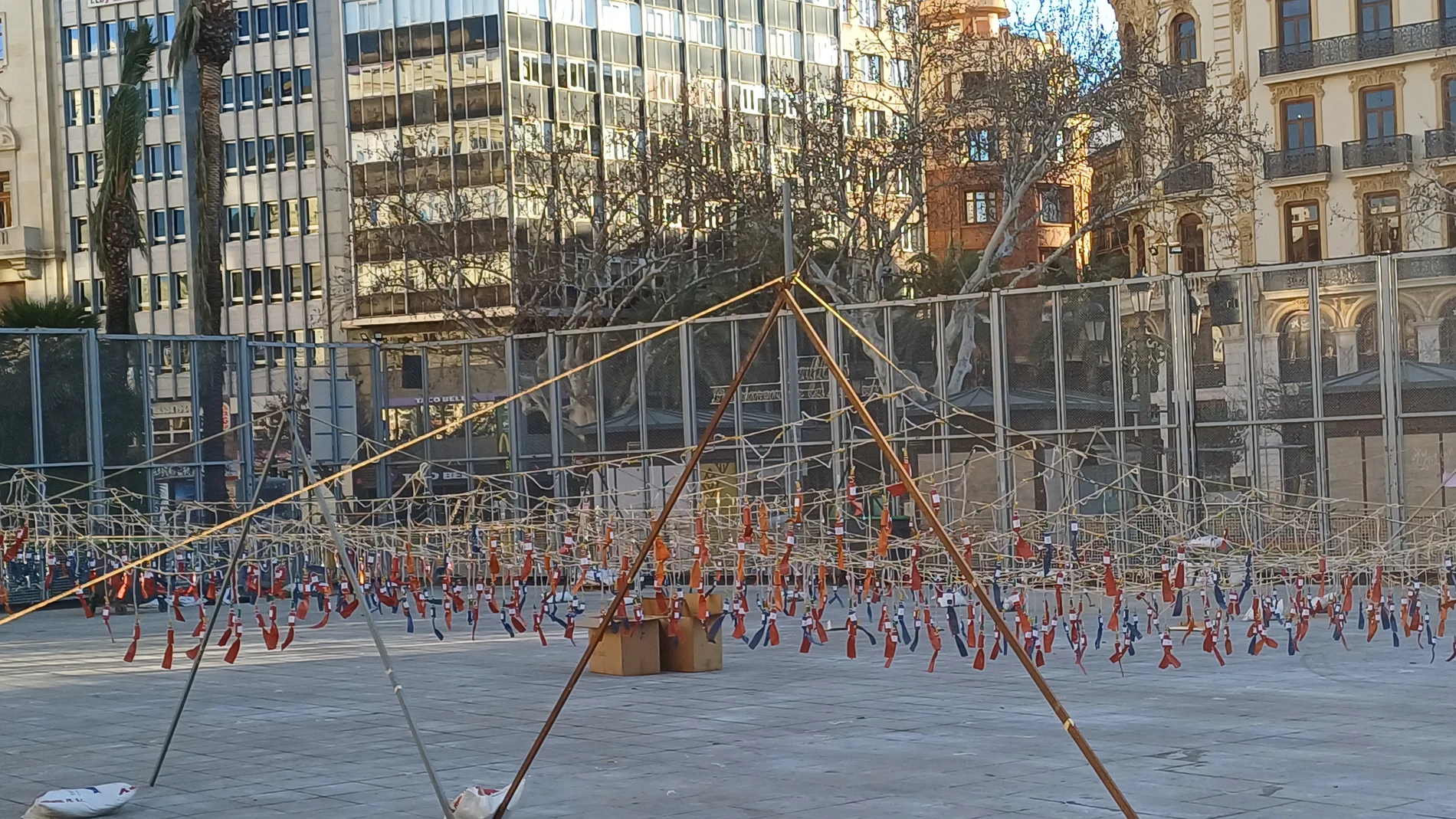 Sigue en vivo la mascletà de la plaza del Ayuntamiento