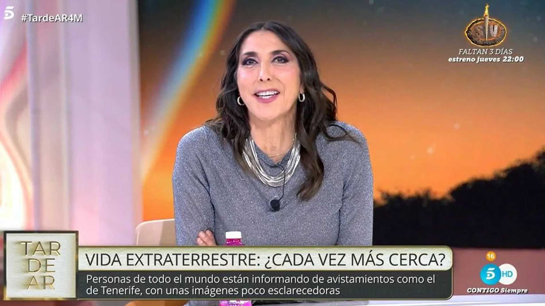 Paz Padilla en el programa 'TardeAR'
