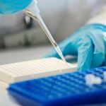 Un investigador en el laboratorio