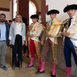 Marta Barrachina ha asistido a la novillada sin picadores de las fiestas de la Magdalena