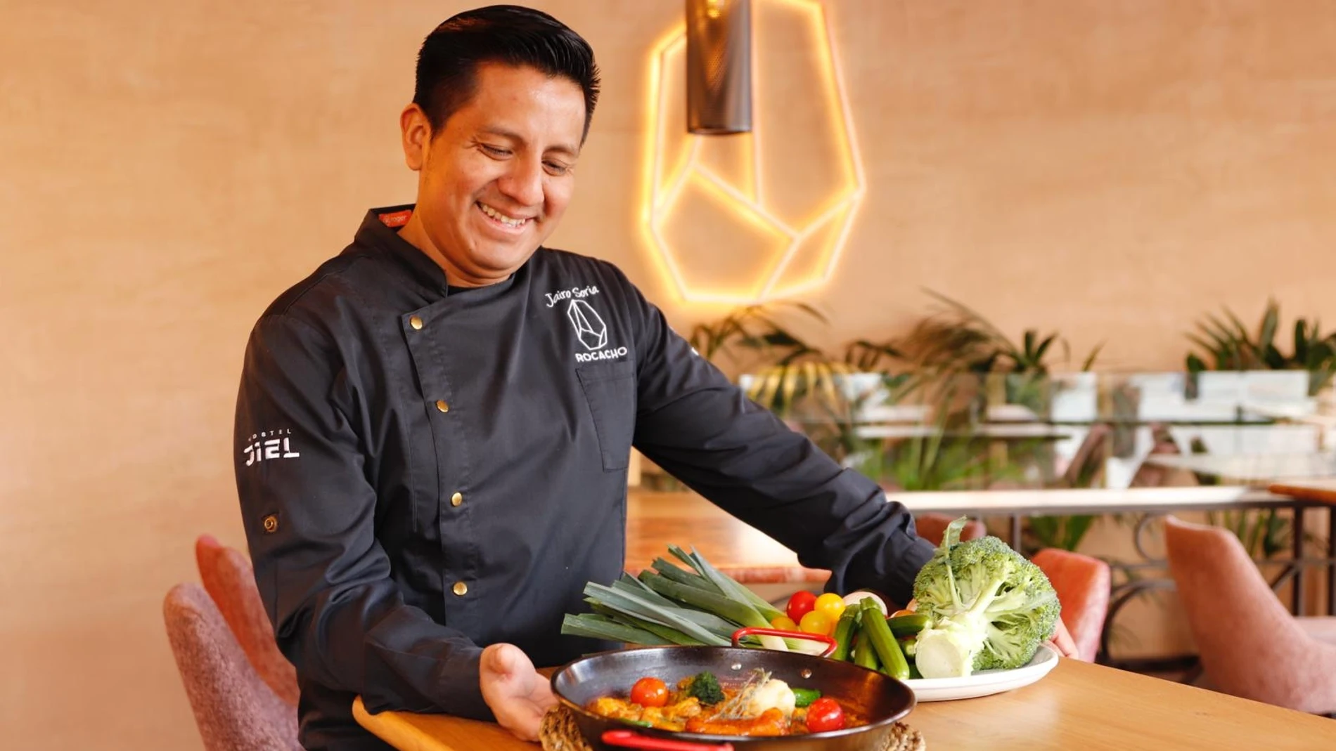 Jairo Soria, chef de Rocacho.