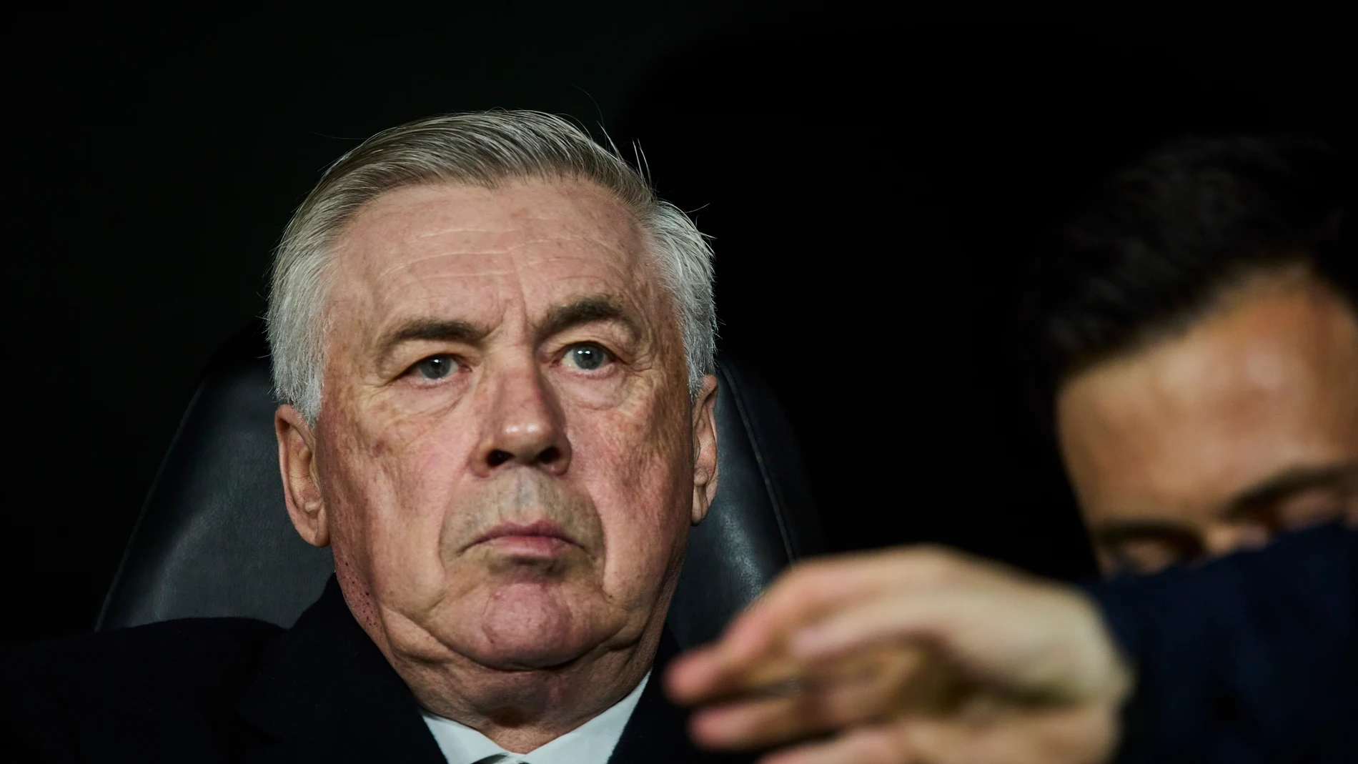 carlo ancelotti Real Madrid Leipzig, Liga de Campeones © Alberto R. Roldán / Diario La Razón. 06 03 2024