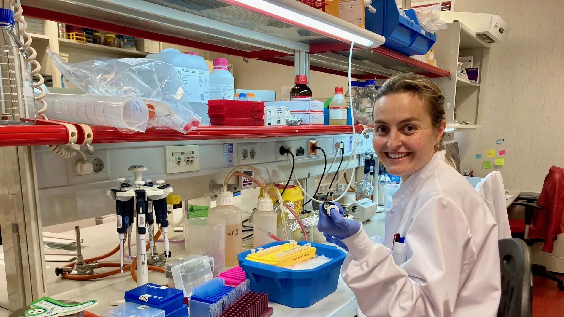 María Casanova Acebes. investigadora de la Fundación CRIS contra el cáncer.