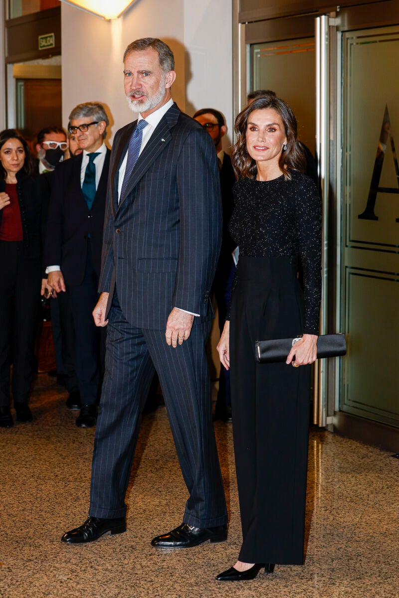 Los Reyes de España en el Auditorio Nacional de Música.