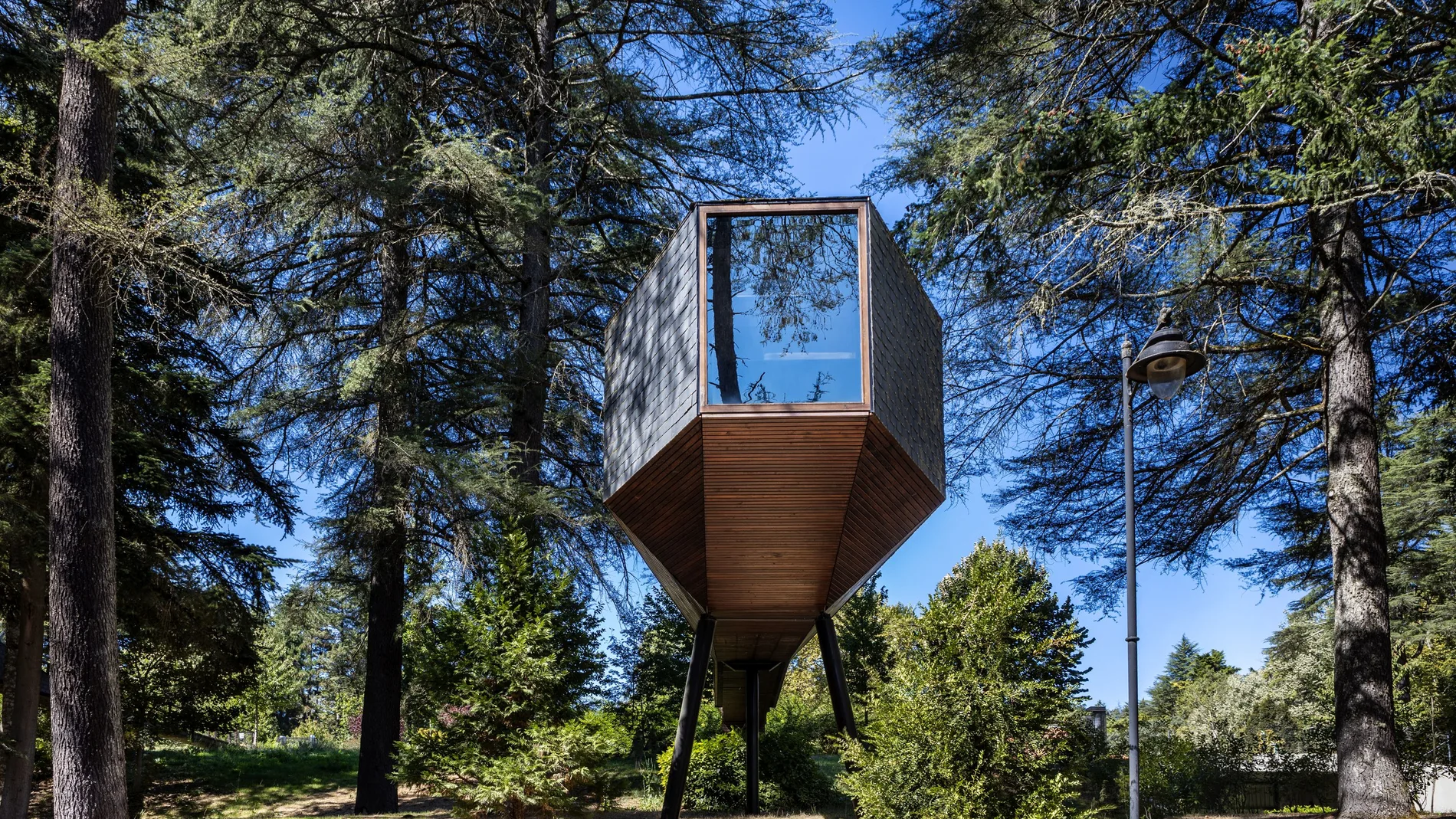 Tree Houses del ecoparque Pedras Salgadas, Oporto, Portugal