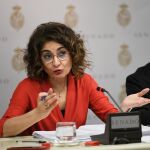 La ministra Montero, en el Senado