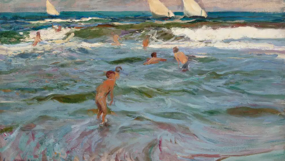 "Niños en la playa", de Sorolla