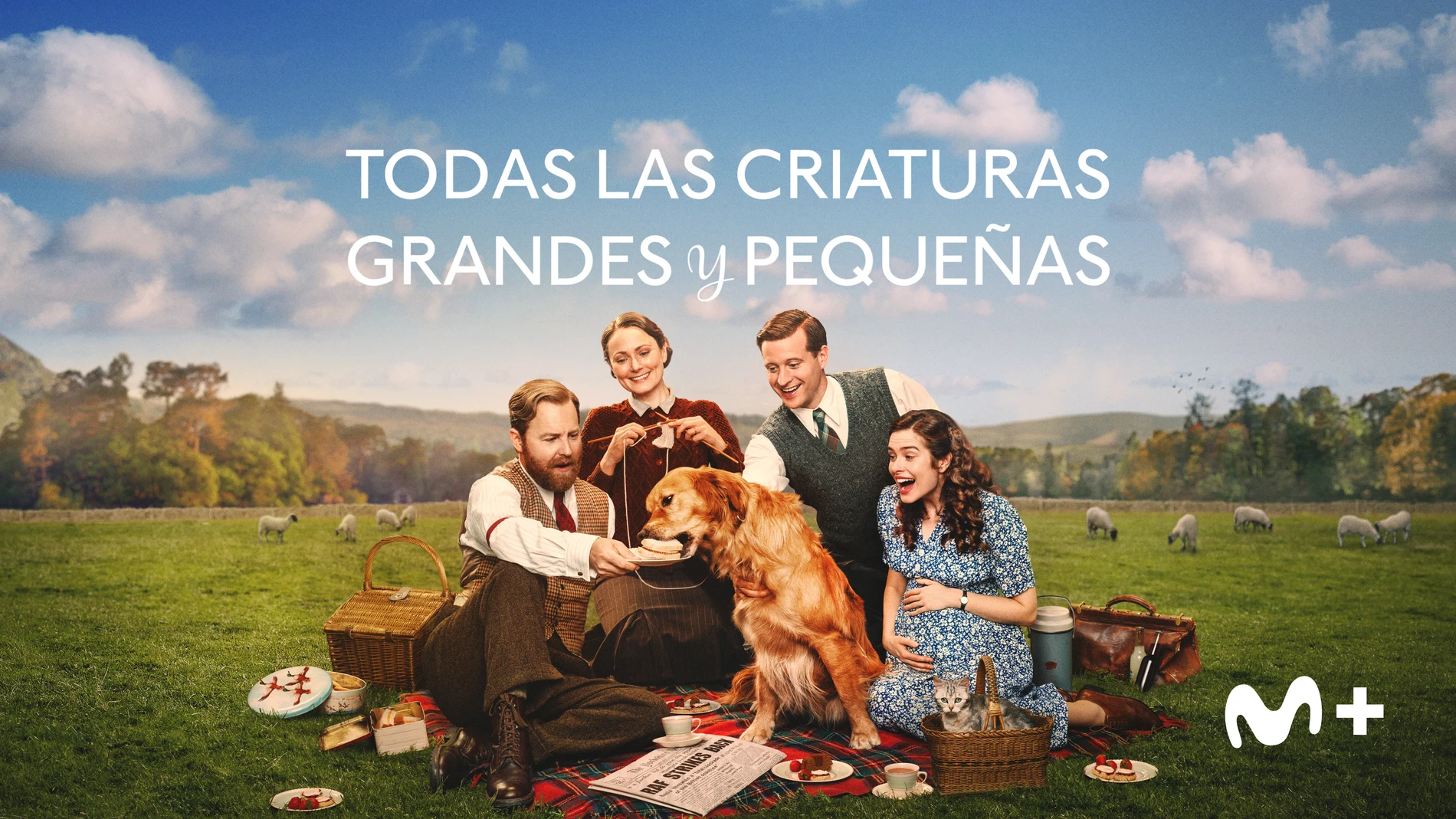 Cartel de la 4ª temporada de 'Todas las criaturas grandes y pequeñas'