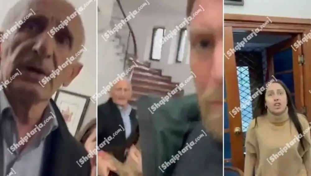 Imágenes de la agresión al príncipe Leka filtrada