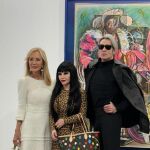 Carmen Lomana, Alaska y Mario Vaquerizo en ARCO.