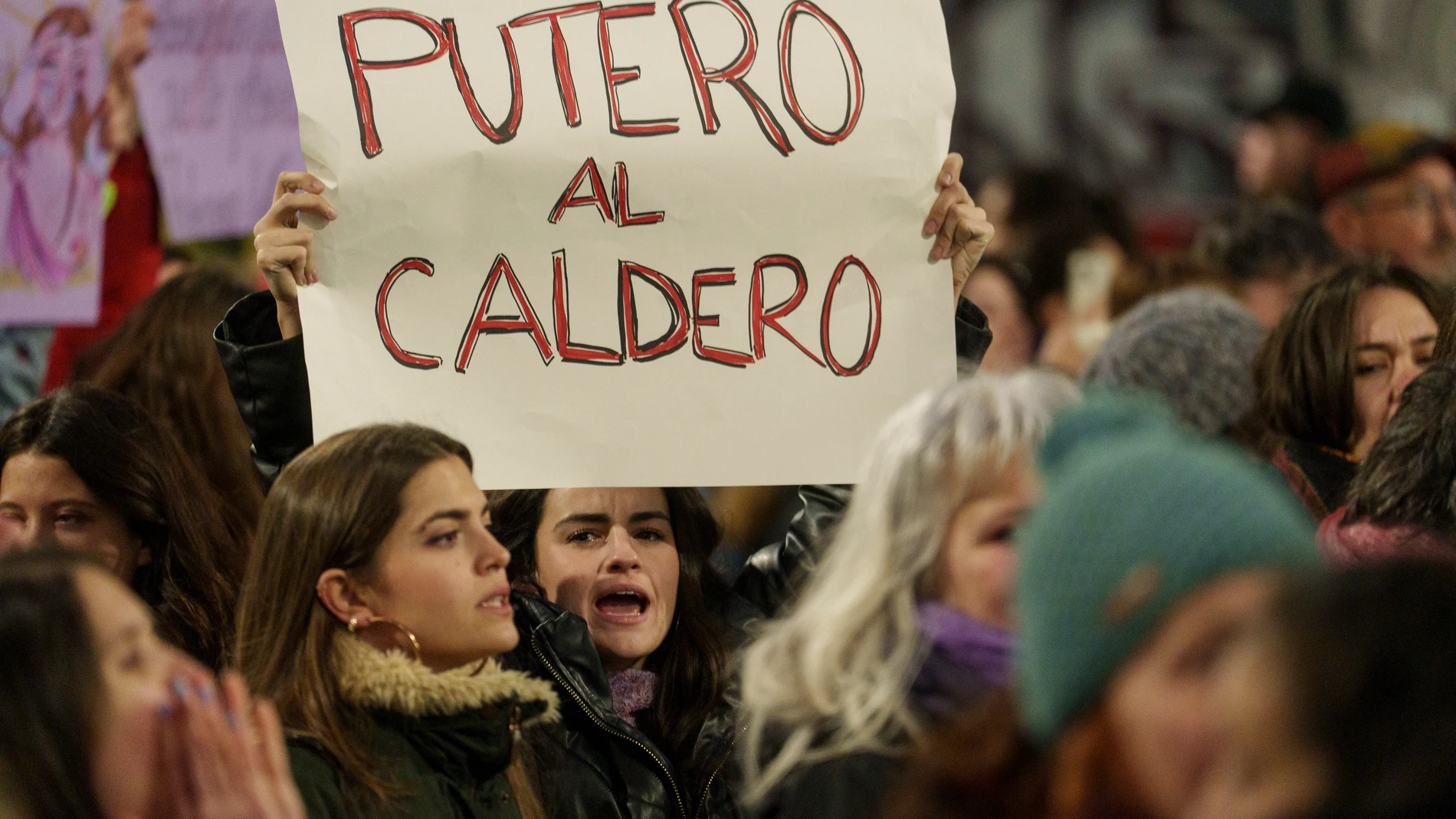 Manifestacion 8M Movimiento Feminista