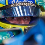 Fernando Alonso, en el AMR24