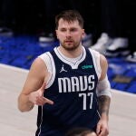 Luka Doncic, en un partido reciente de los Mavs