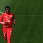 Alphonso Davies con el Bayern de Múnich
