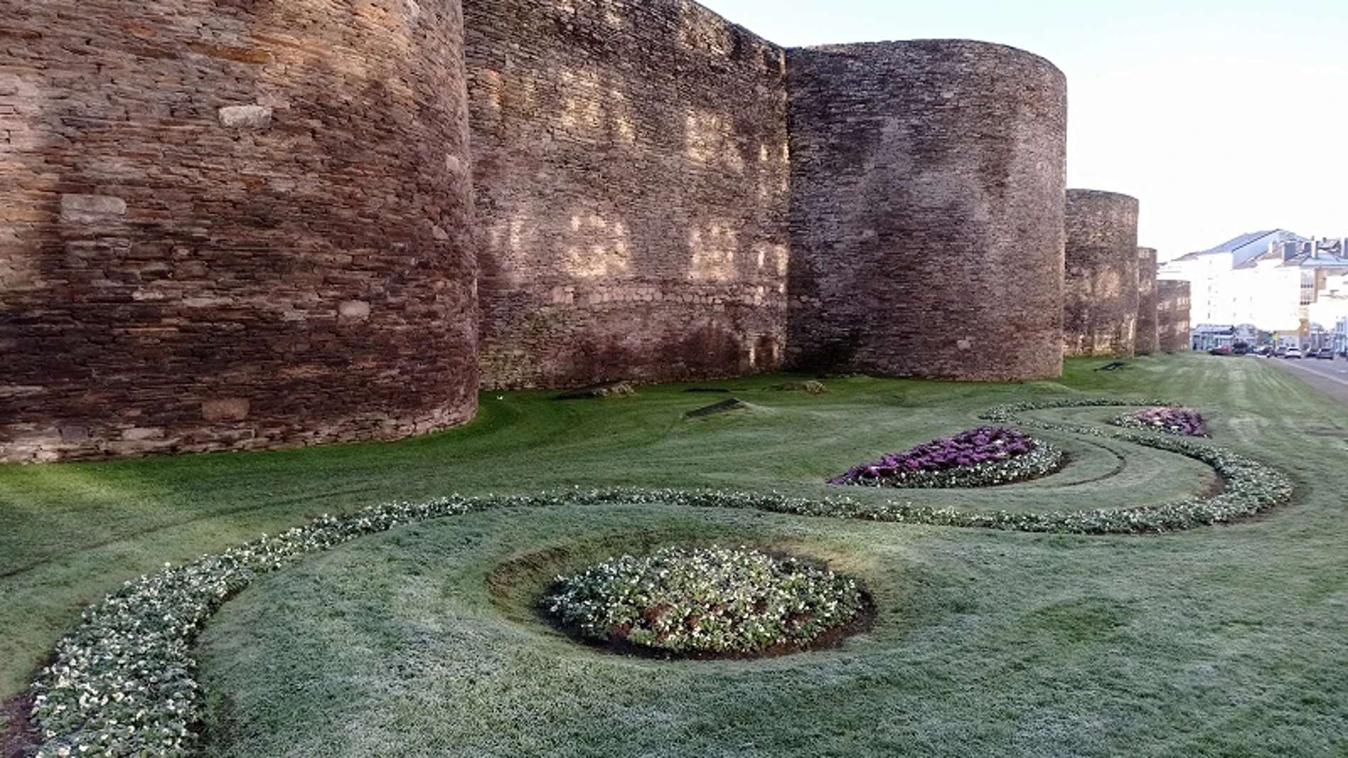 Muralla romana de Lugo.