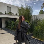 María Pombo con chaqueta de Zara