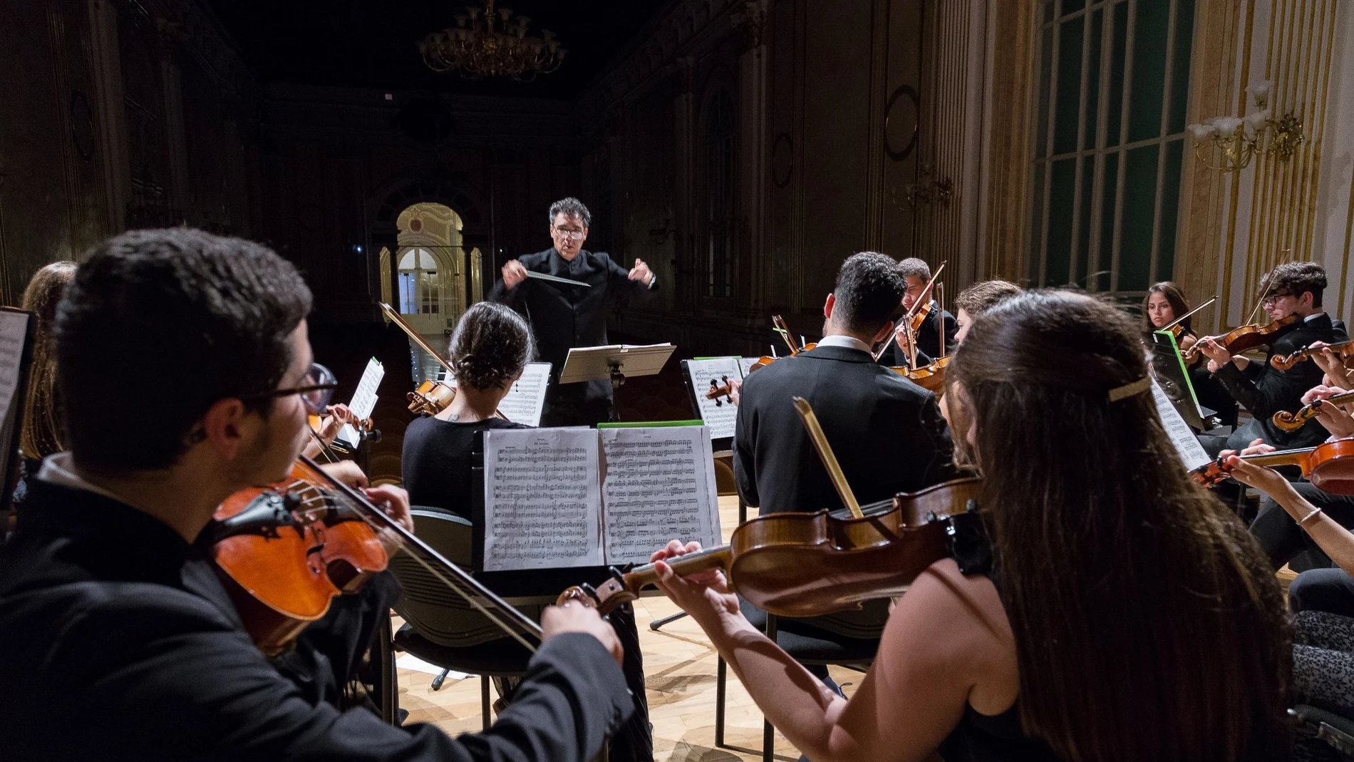 Imagen de un concierto en la Sala Fundación Unicaja María Cristina
