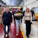 La consellera de Medio Ambiente, Agua, Infraestructuras y Territorio, Salomé Pradas, ha visitado hoy las instalaciones de FGV